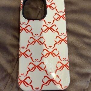 Casely I Phone 13 Pro “All Wrapped Up” Vintage Bows Phone Case